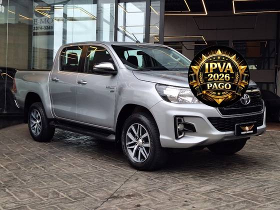 TOYOTA HILUX 2.7 SRV 4X2 CD 16V FLEX 4P AUTOMÁTICO